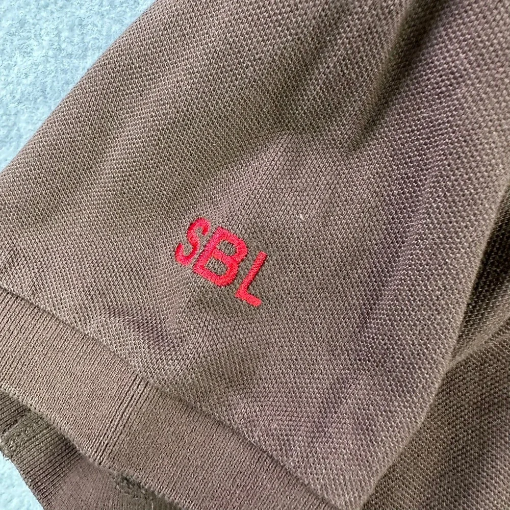 Polo Ralph Lauren Dayton Flyers Basketball Polo Shirt Brown Mens XXL Pony Logo